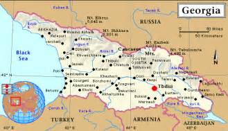 tbilisi georgia country europe map